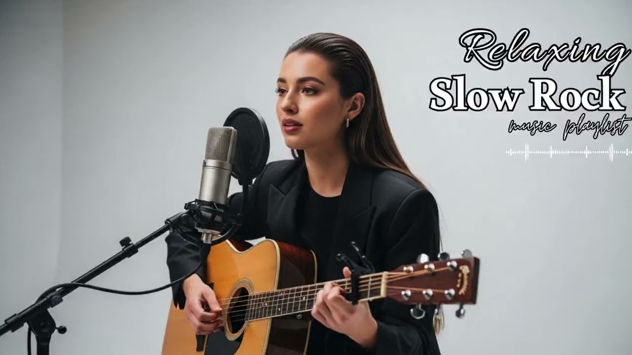 Slow Rock Night Mix for Heavy Hearts – Emotional Guitar Slow Rock Playlist