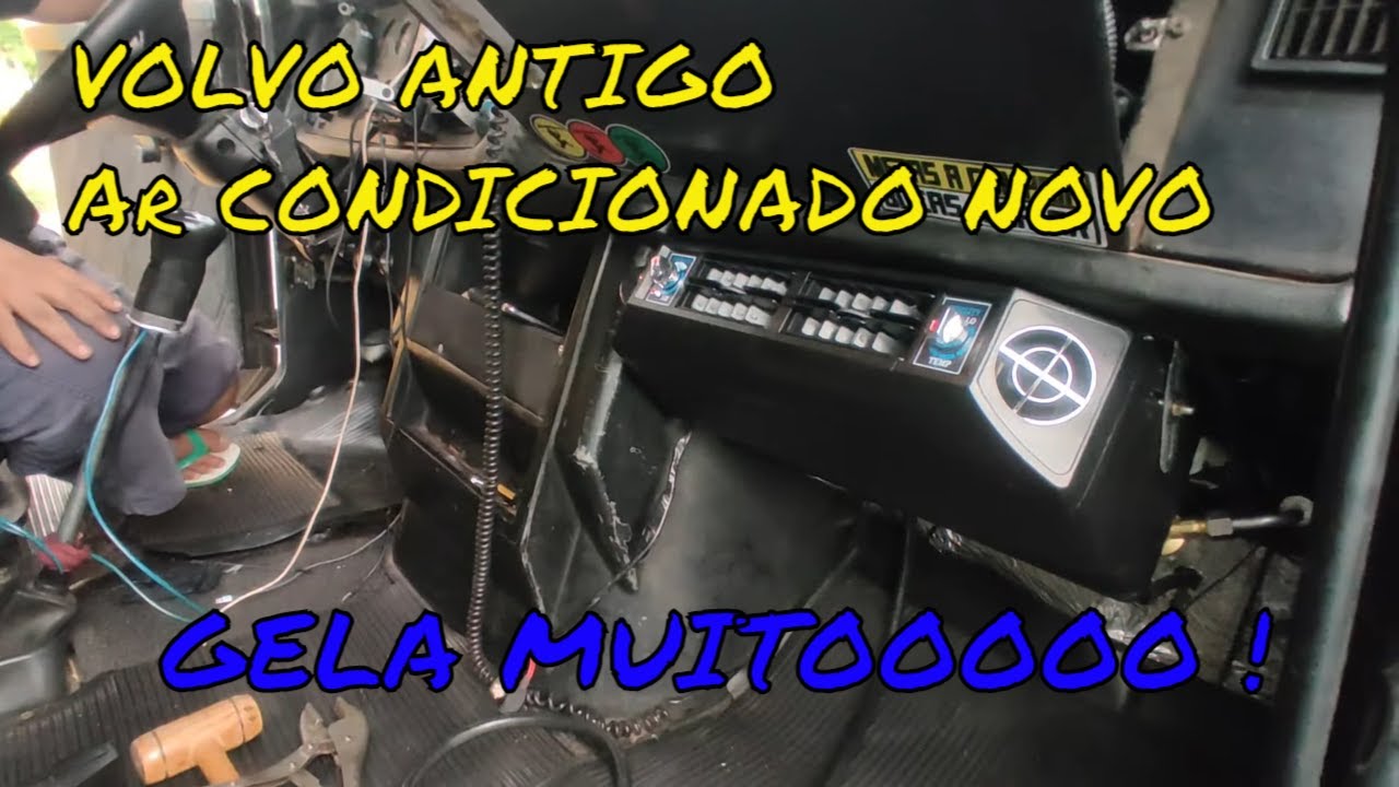 É ANTIGO MAIS GELA MUITO ! NL 10 INSTALAÇÃO DE AR CONDICIONADO !