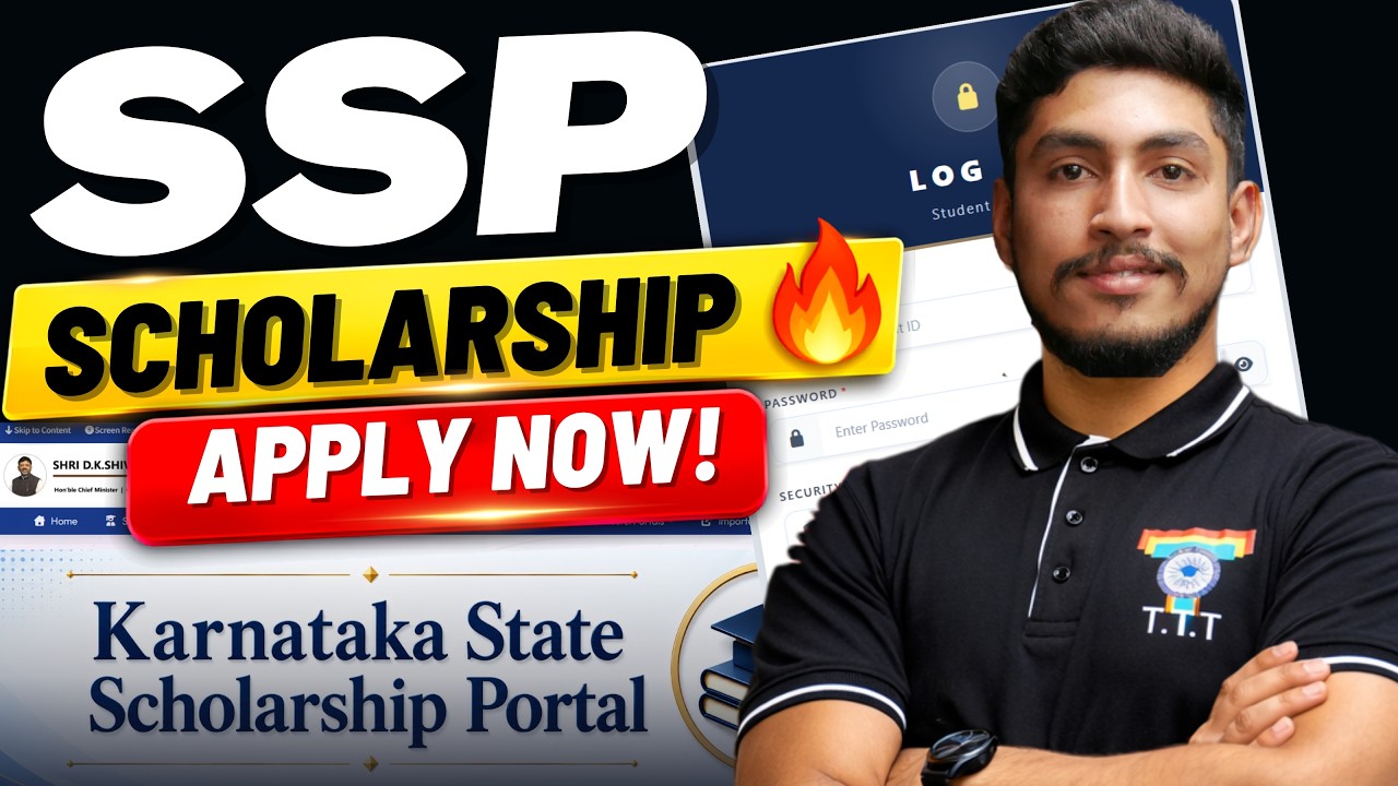SSP Scholarship 2026-27 🔥 | Apply Now | Karnataka SSP Scholarship Online Application