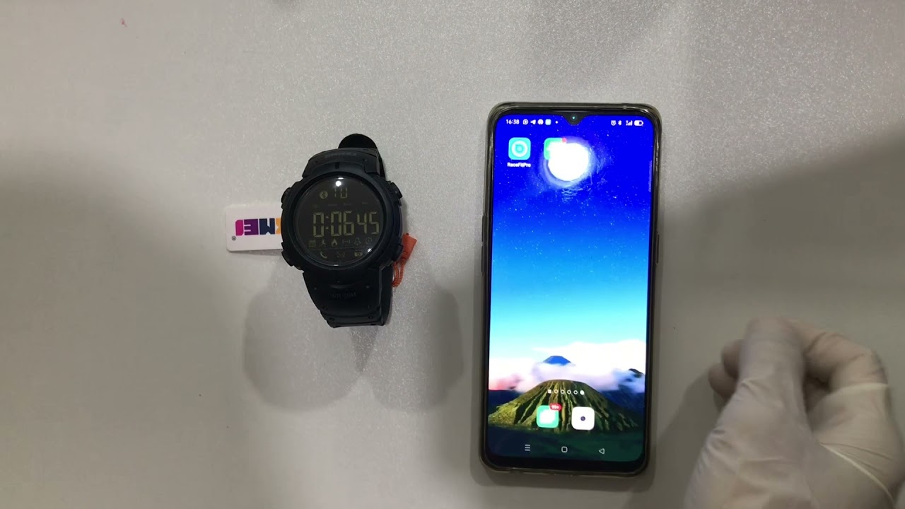 CARA SETTING JAM TANGAN SMARTWATCH SKMEI 1301 DARI TOKO WATCHKITE