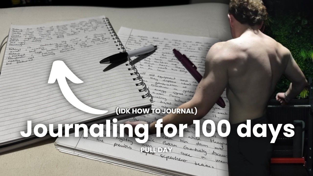 Pull day (journaling for 100 days)