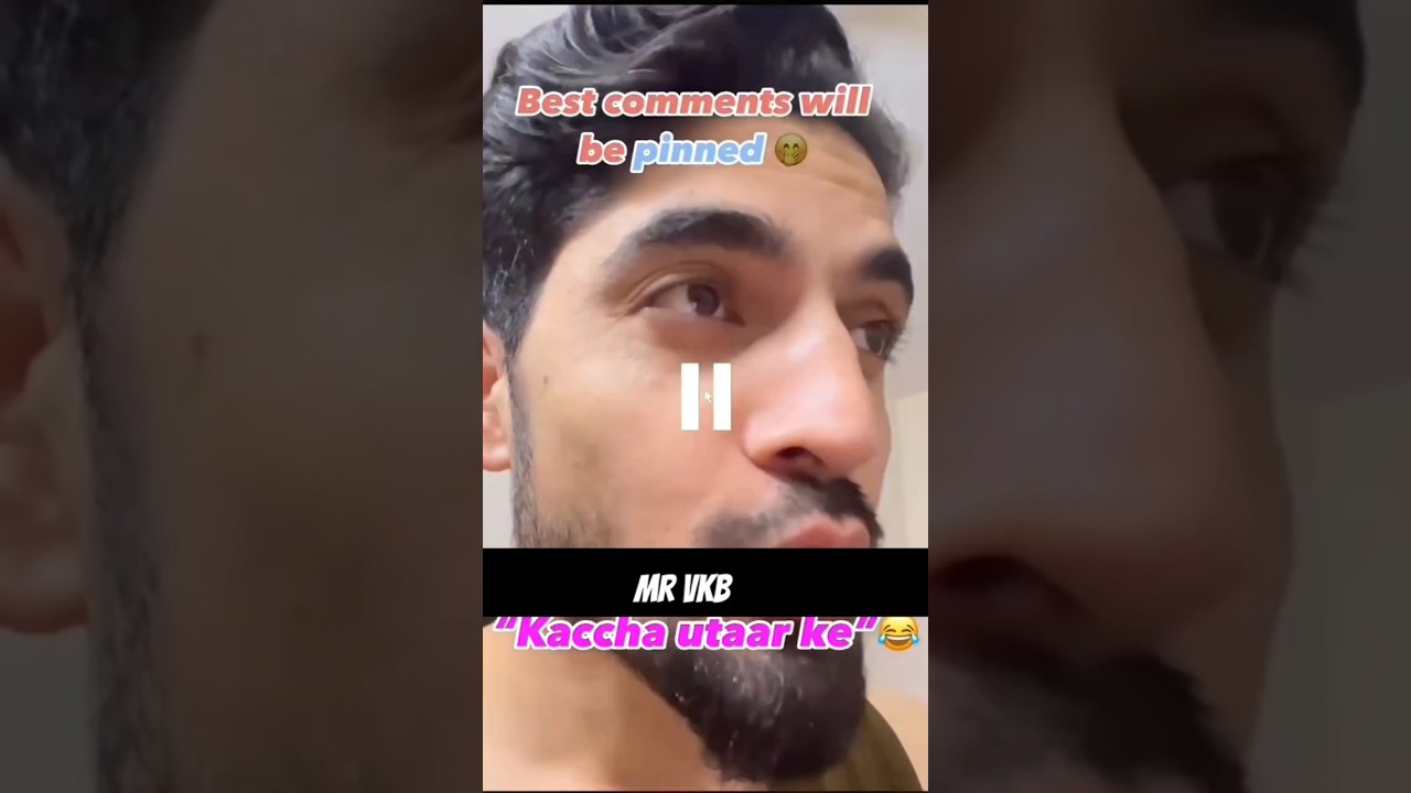 Movie ka name kaccha utar ke 😅😂 | mr vkb | funny 😂 instagram comment | #shorts