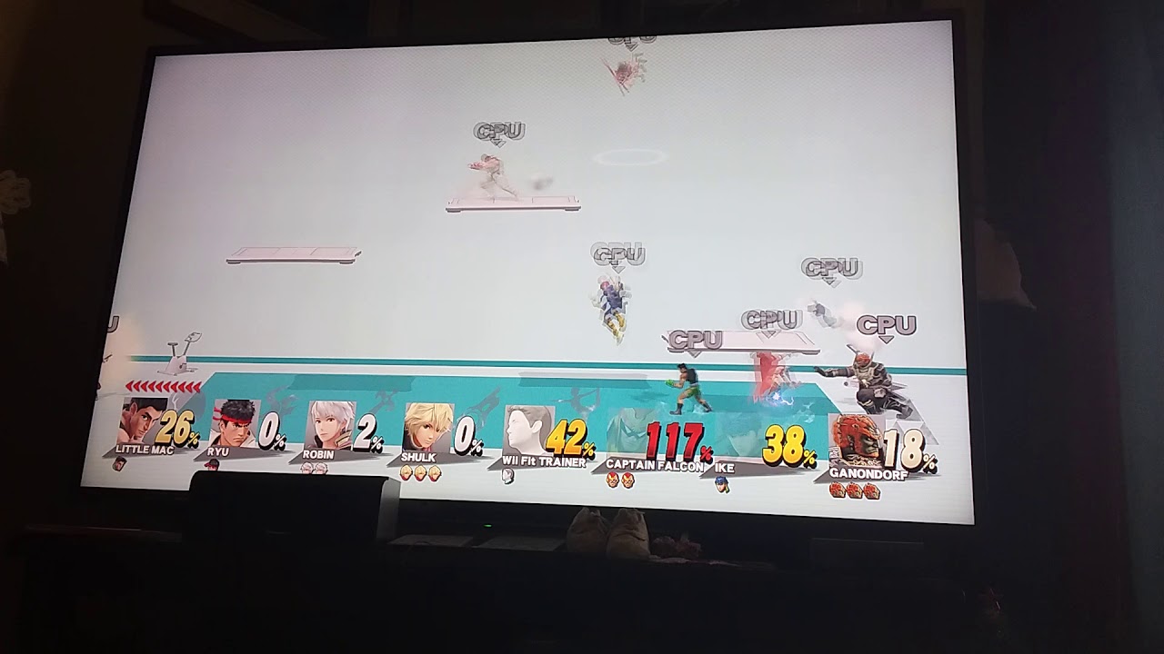 Super Smash Bros fight