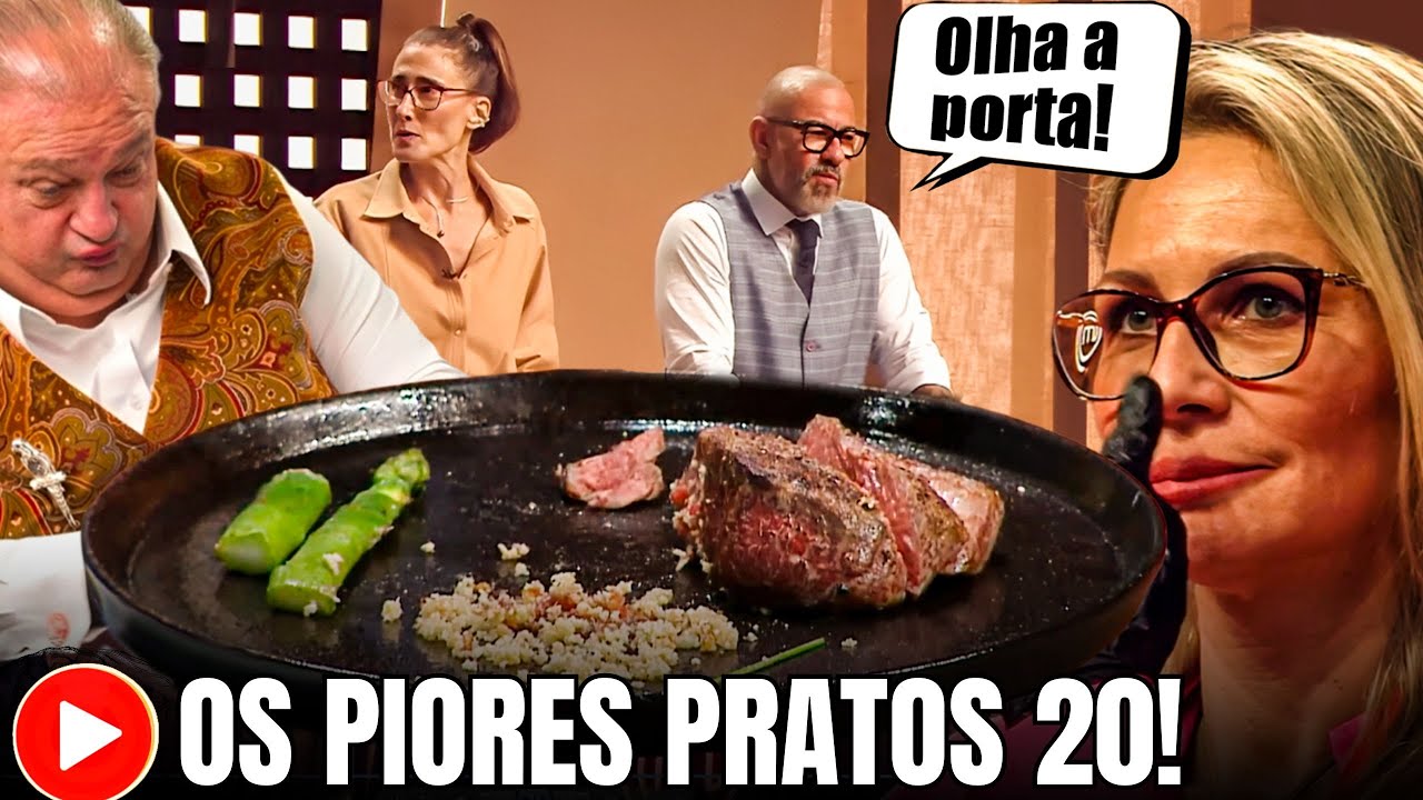 OS PIORES PRATOS JÁ FEITOS NO MASTERCHEF PARTE 20 #espontaneamente #masterchef  #compilado