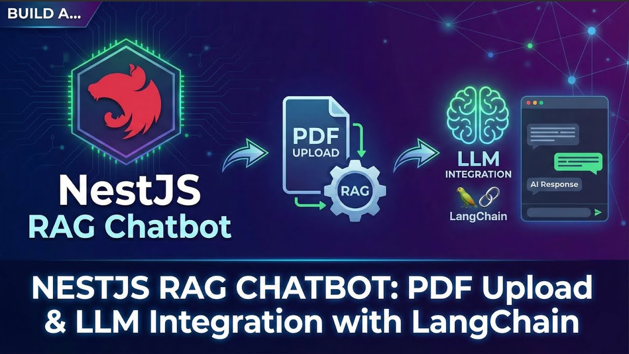 NestJS RAG Chatbot: PDF Upload & LLM Integration&nbsp;with&nbsp;LangChain
