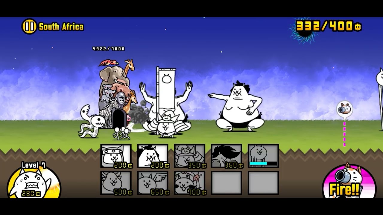 Playing Battle Cats/ Part 1