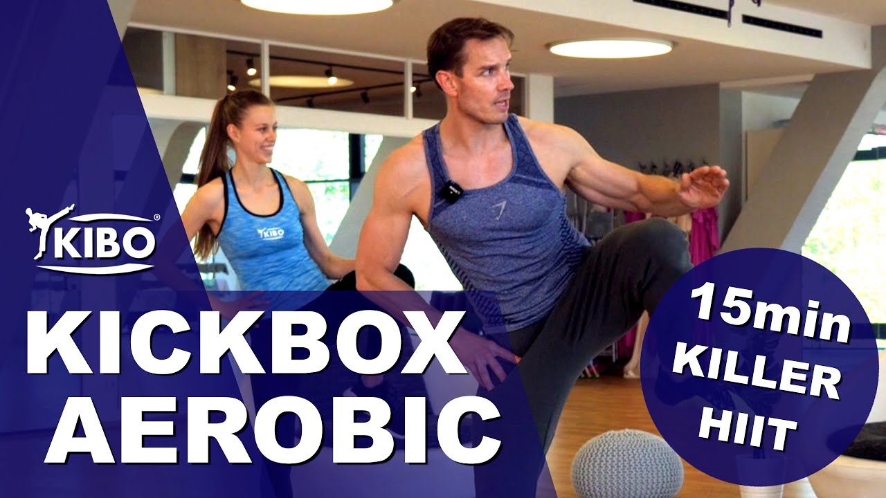 KIBO Kickbox-Aerobic Cardio KILLER HIIT Workout 15min от доктора Даниэля Гертнера (на английском ...