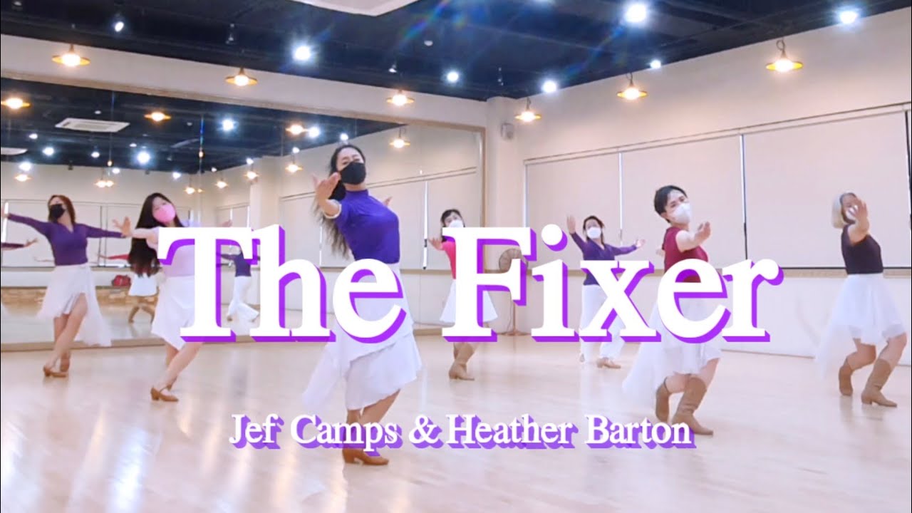 The Fixer Line Dance Demo/중급왈츠/Jef Camps/Heather Barton Brent Morgan