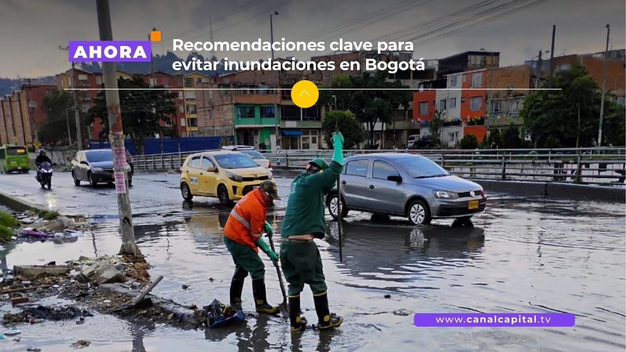 Acueducto de Bogotá refuerza limpieza del alcantarillado ante temporada de lluvias | Medio Ambiente