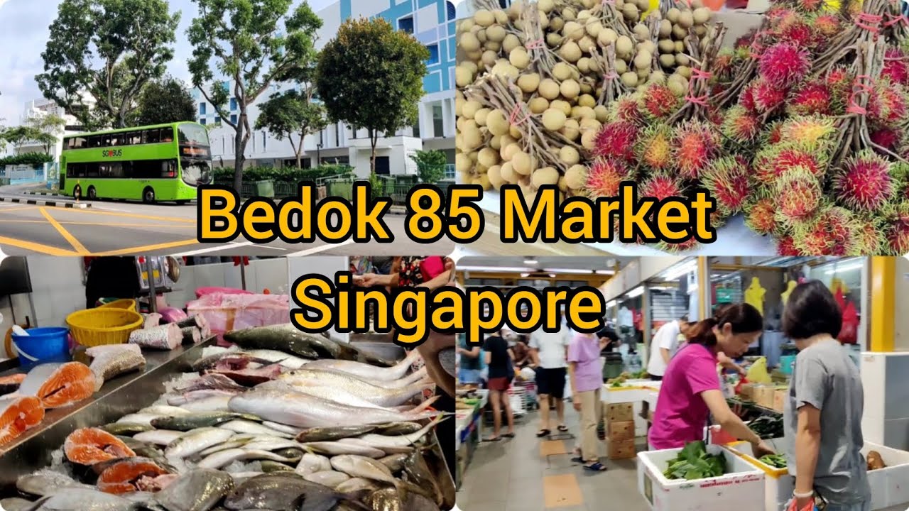 Bedok 85 Market in Singapore