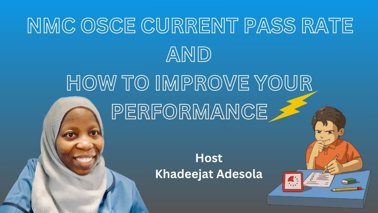 NMC osce/pass rate/how pass at first attempt