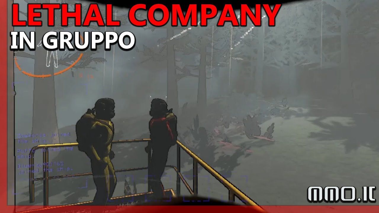LETHAL COMPANY gameplay ITA - Uno streaming di gruppo MOLESTO con Rey ☠️