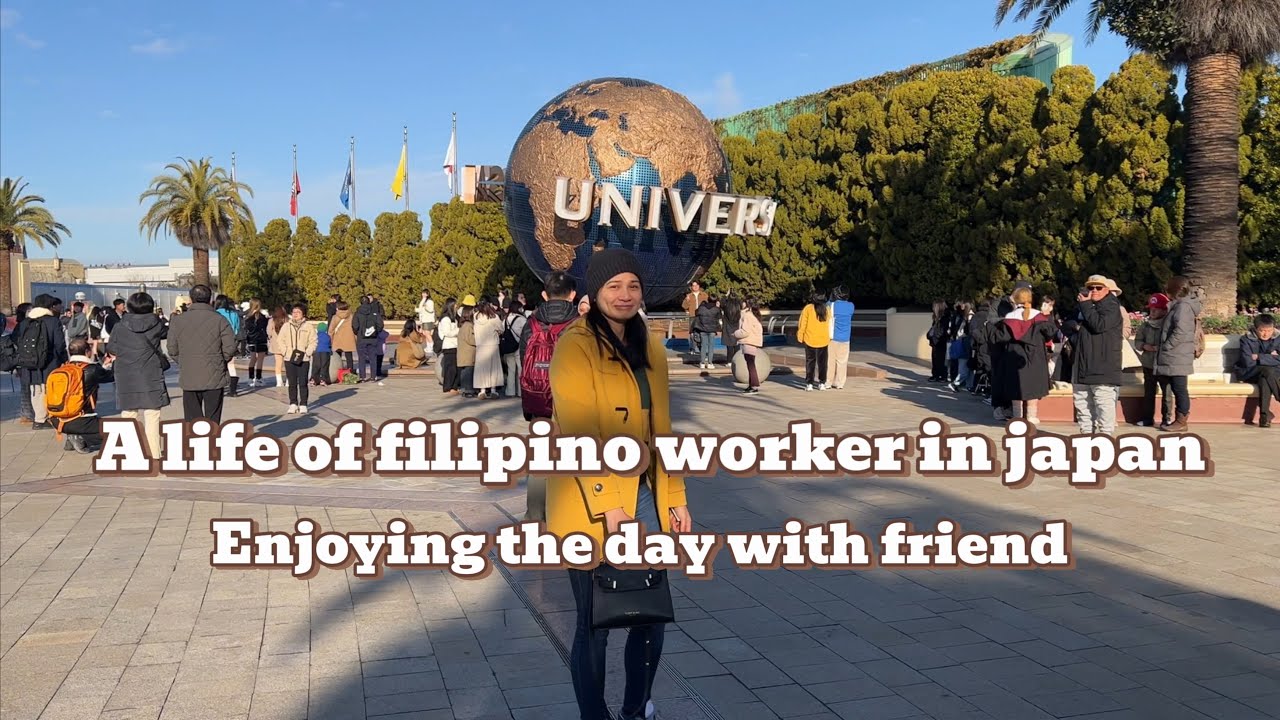 Daily life living alone in japan/ Grocery shopping / Exploring Universal Studio Japan with friend❤️