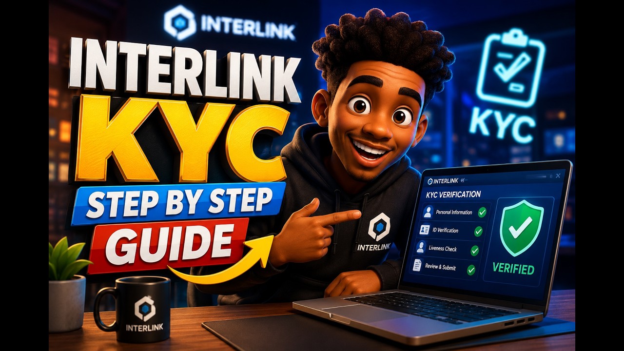 I Just Got my INTERLINK KYC Verification Notice - How I did my Interlink Verification Step By Step