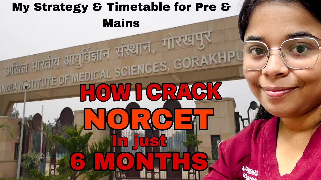 ✨ How I Cracked NORCET 8 in Just 6 Months | My Complete Strategy & Study Plan🔥