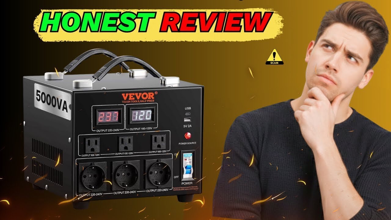 VEVOR Voltage Converter 5000VA Review 2026 &mdash; Can It Really Handle 5000W?