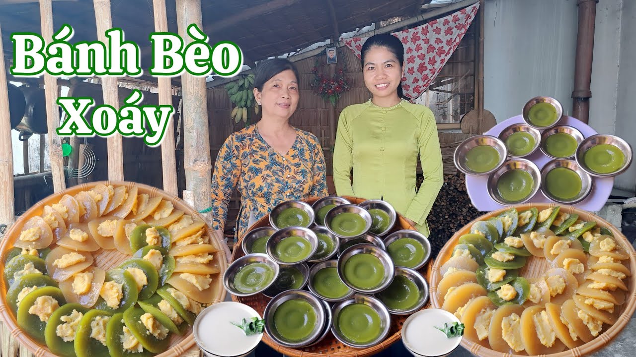 Làm Bánh Bèo Ngọt theo công thức đơn giản này bánh mềm dẻo ngon vô cùng
