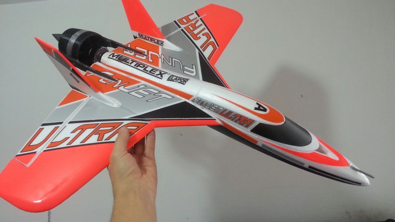 FunJet Ultra 6s 2,7kW 336 -360km/h 80mm EDF WeMoTec Midi Evo