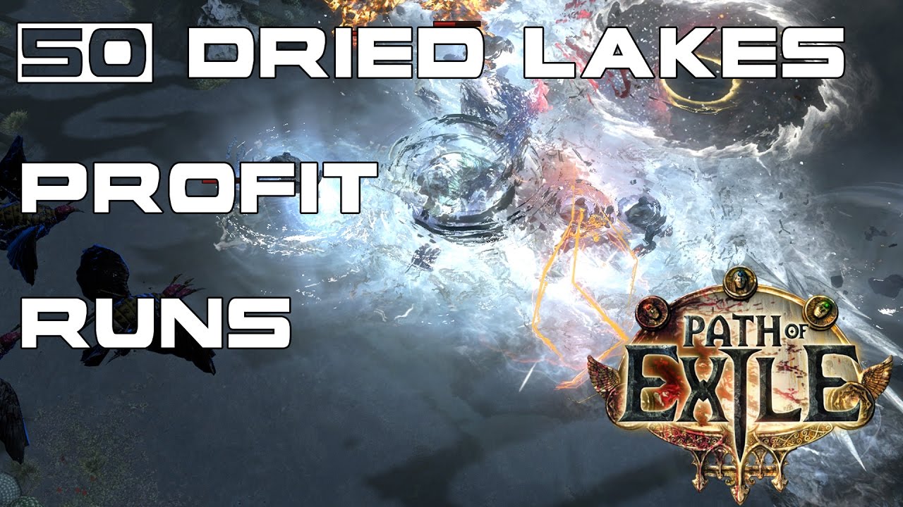 Path of Exile: Result of 50 Dried Lake Runs - Cost & Returns!