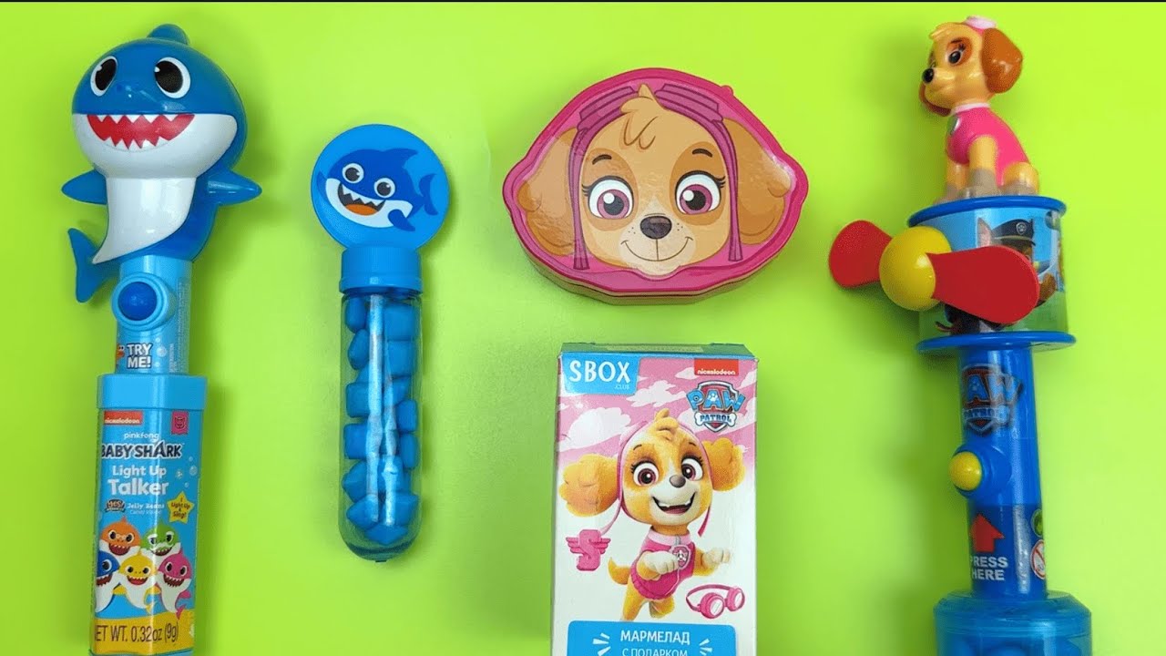 WOW💥💙🩷Paw Patrol Treats Opening Funny Candy ASMR | Sweets & Toys Unboxing