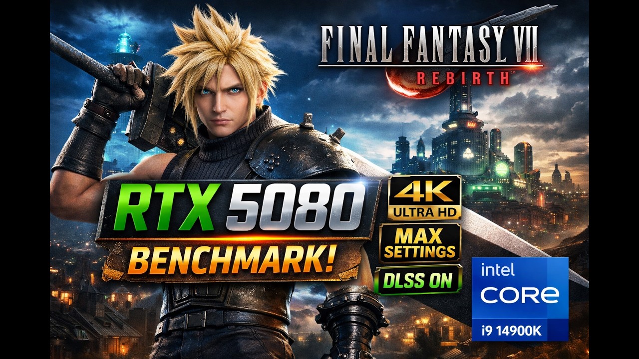 FINAL FANTASY VII REBIRTH | RTX 5080 16 GB | 4K MAXIMUM SETTINGS |