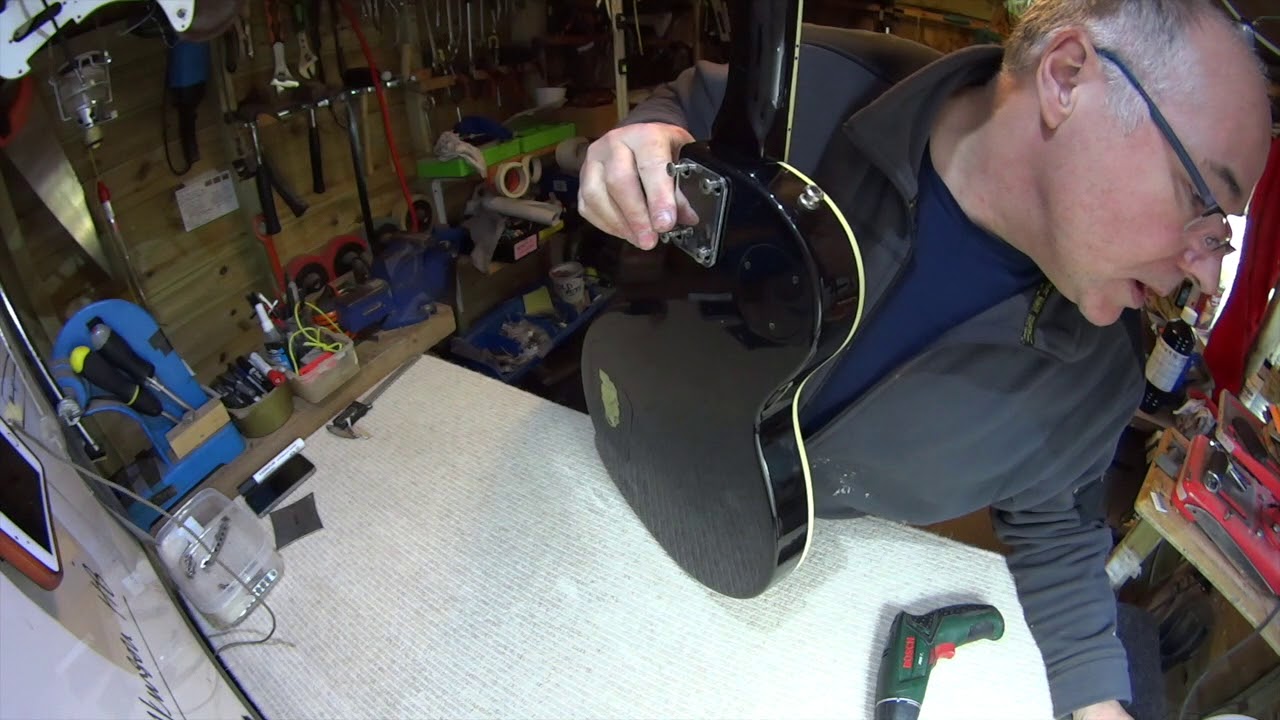 Vintage Kay K-30 MIK 1980 refurbishment - Reloved Guitars 'AristoCat'