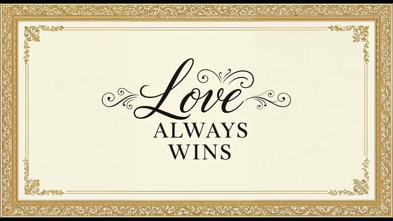 Inspirational Typography & Quotes Collection  Elegant Calligraphy Wall Art  5 Hour 4K Golden Frame A