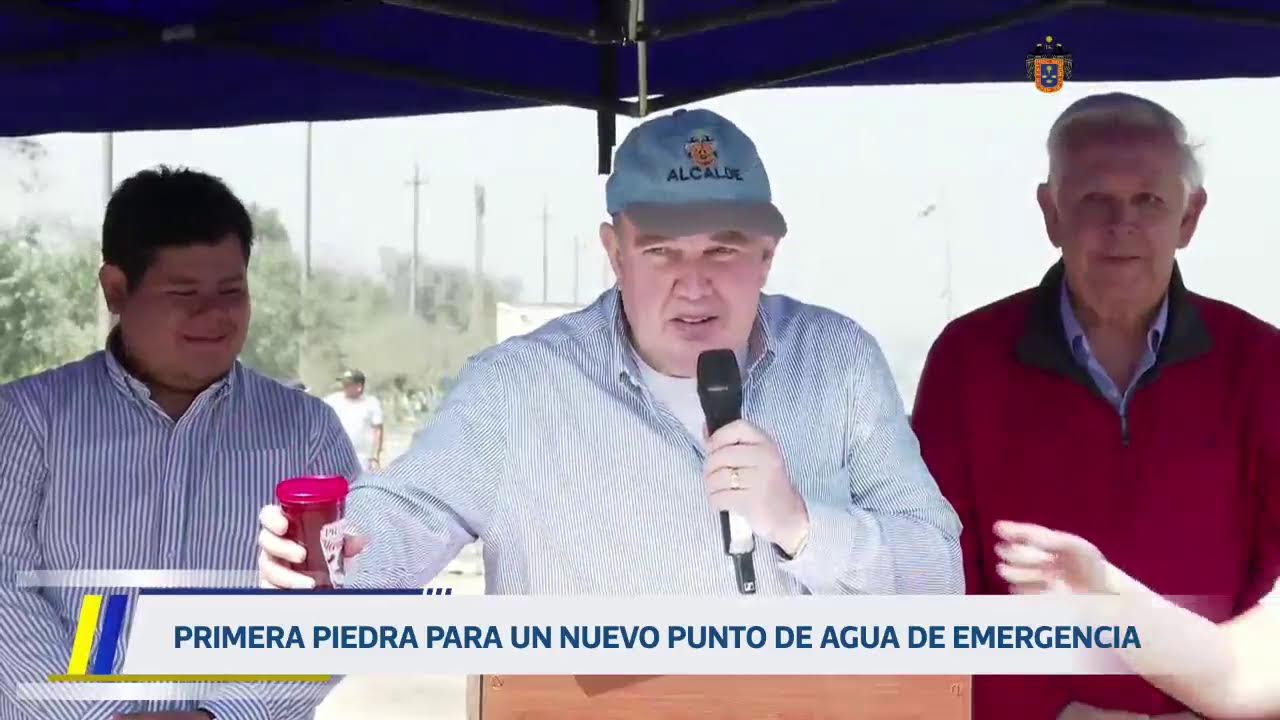 Colocación de la primera piedra para un nuevo pozo de agua en San Juan de Lurigancho | 18 de agosto.