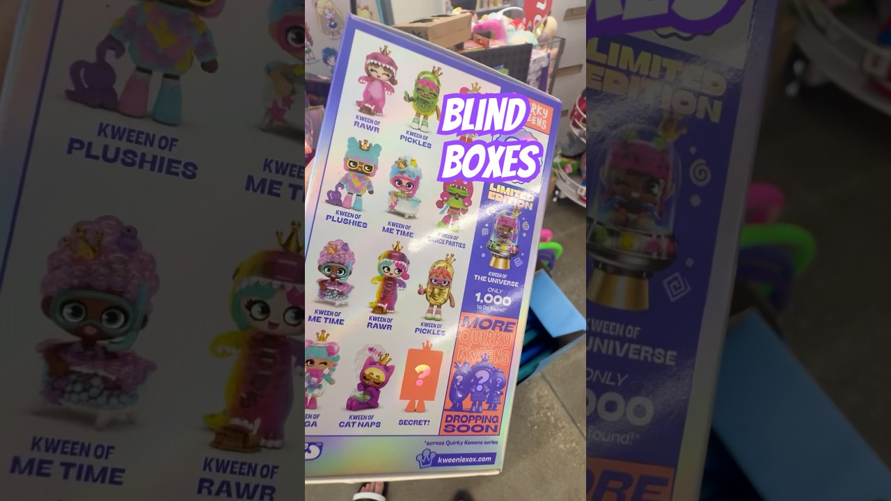 BLIND BOX AND BLIND BAG SHOPPING #blindbox #blindbag #shopping #sanrio #shopwithme #cute