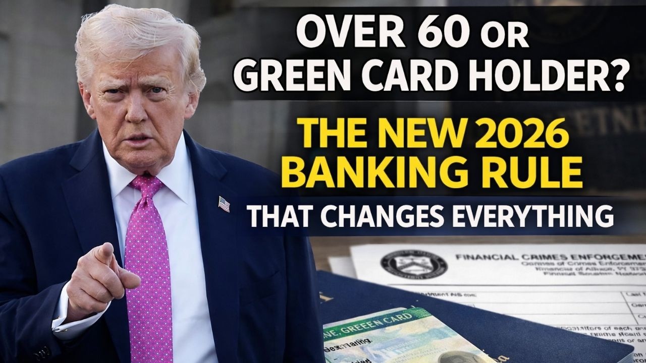 Over 60 or Green Card Holder? The New 2026 Banking Rule That Changes Everything