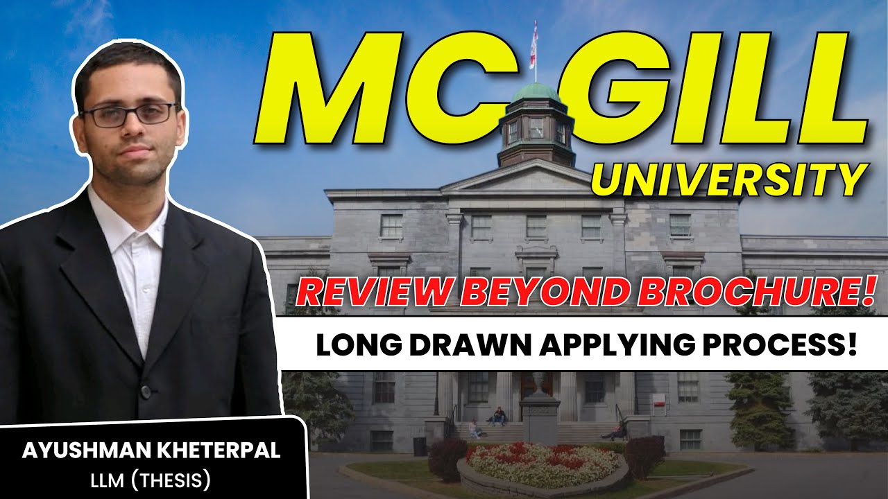 McGill University, Canada | Full Review 2022-2024 | Ayushman Kheterpal, LLM (Thesis)