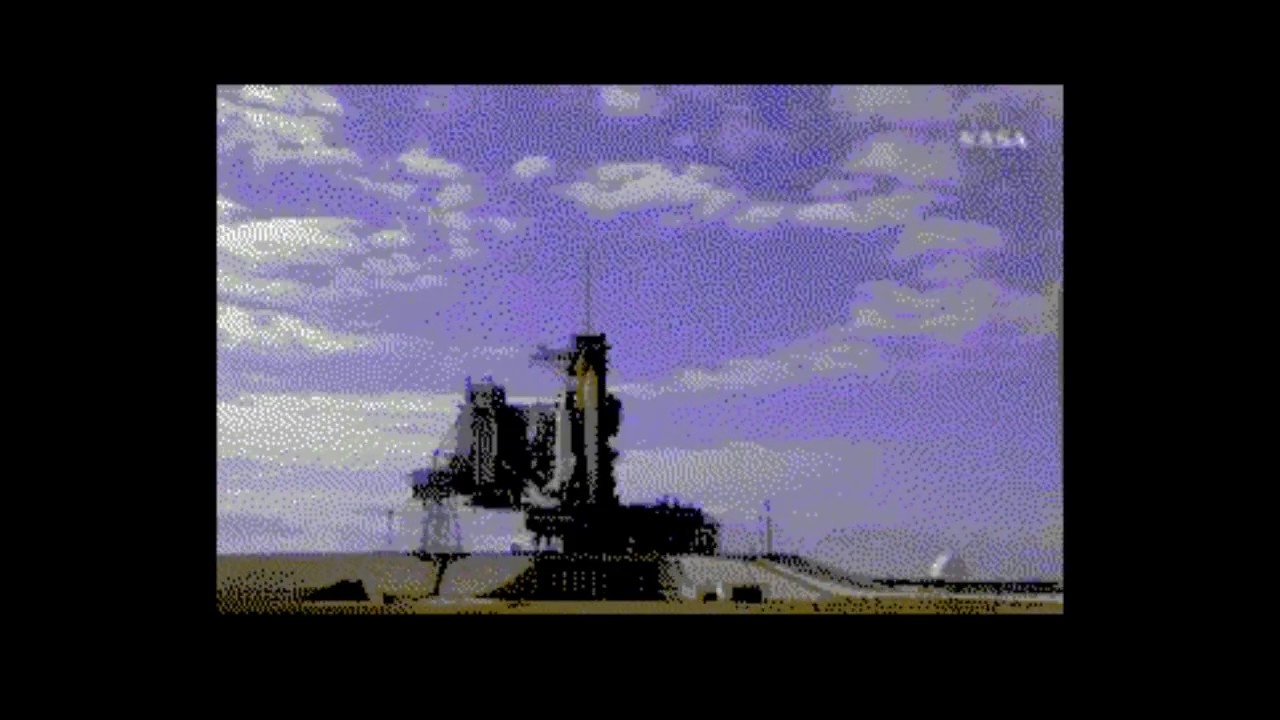 Space Shuttle Start - C64 Nuvie