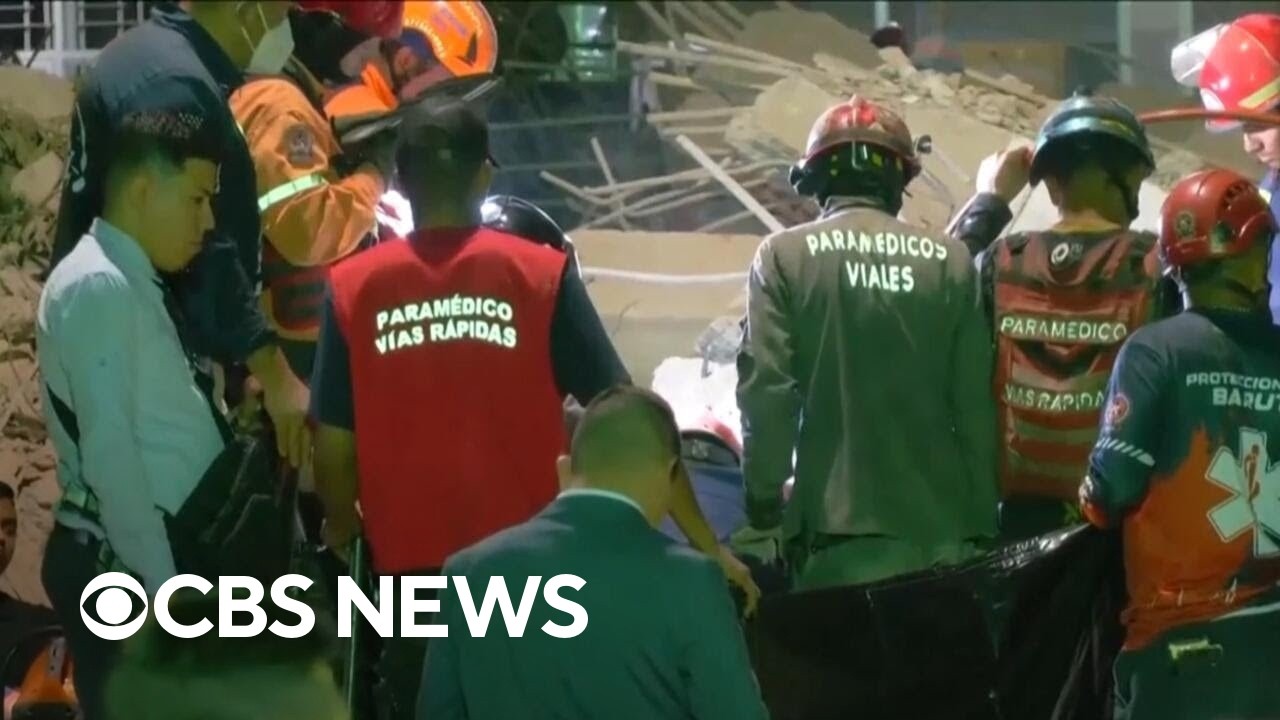 Venezuela earthquake death toll rises amid desperate search for survivors