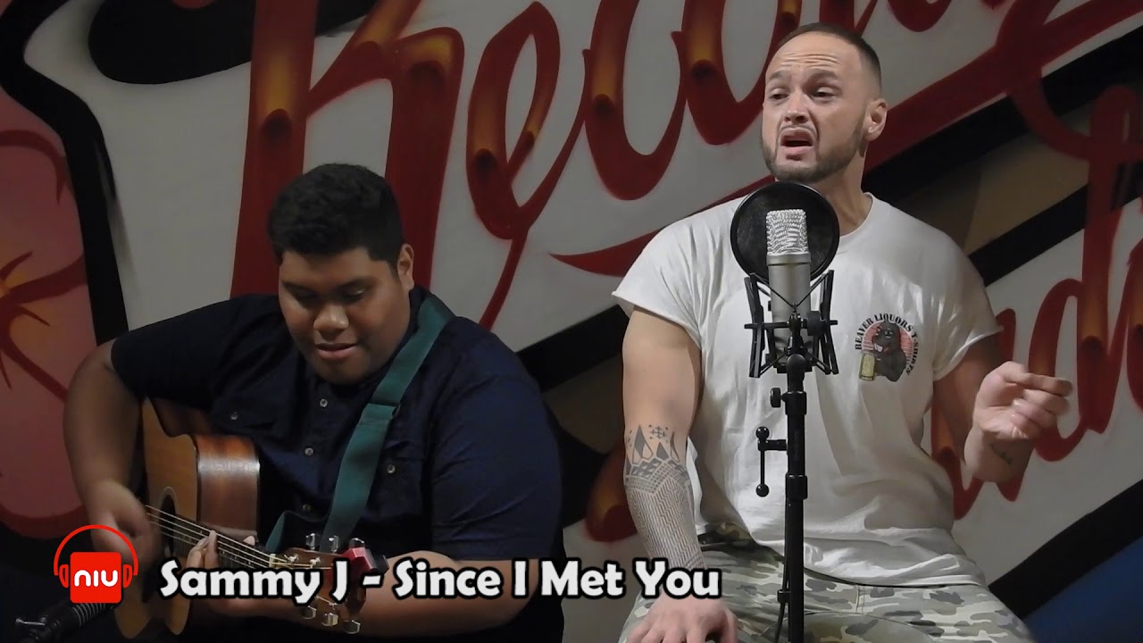 Sammy Johnson with 'Since I Met You' live in the Niu Rec Studio