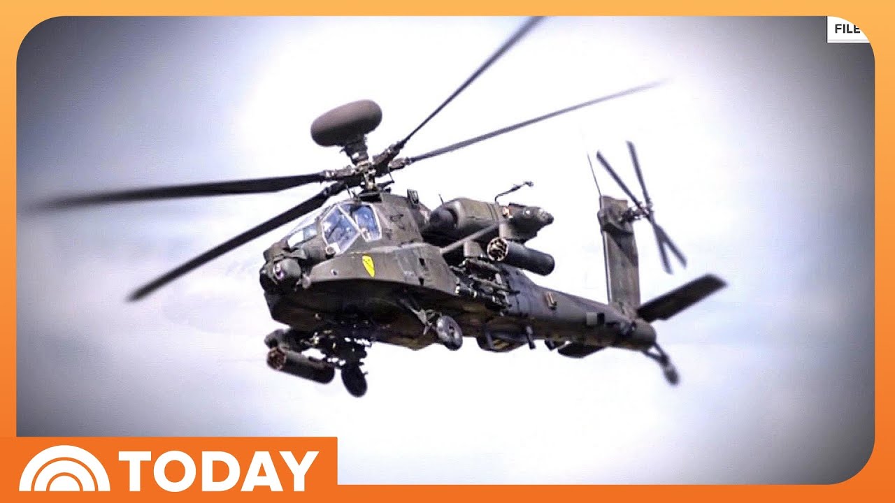 US Army Apache Helicopter Crashes Near Strait of Hormuz