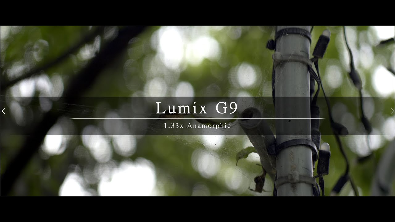 Lumix G9 || HLG Footage 1.33 Anamorphic (4K 30p 4:2:2 10Bit - Color Grade)