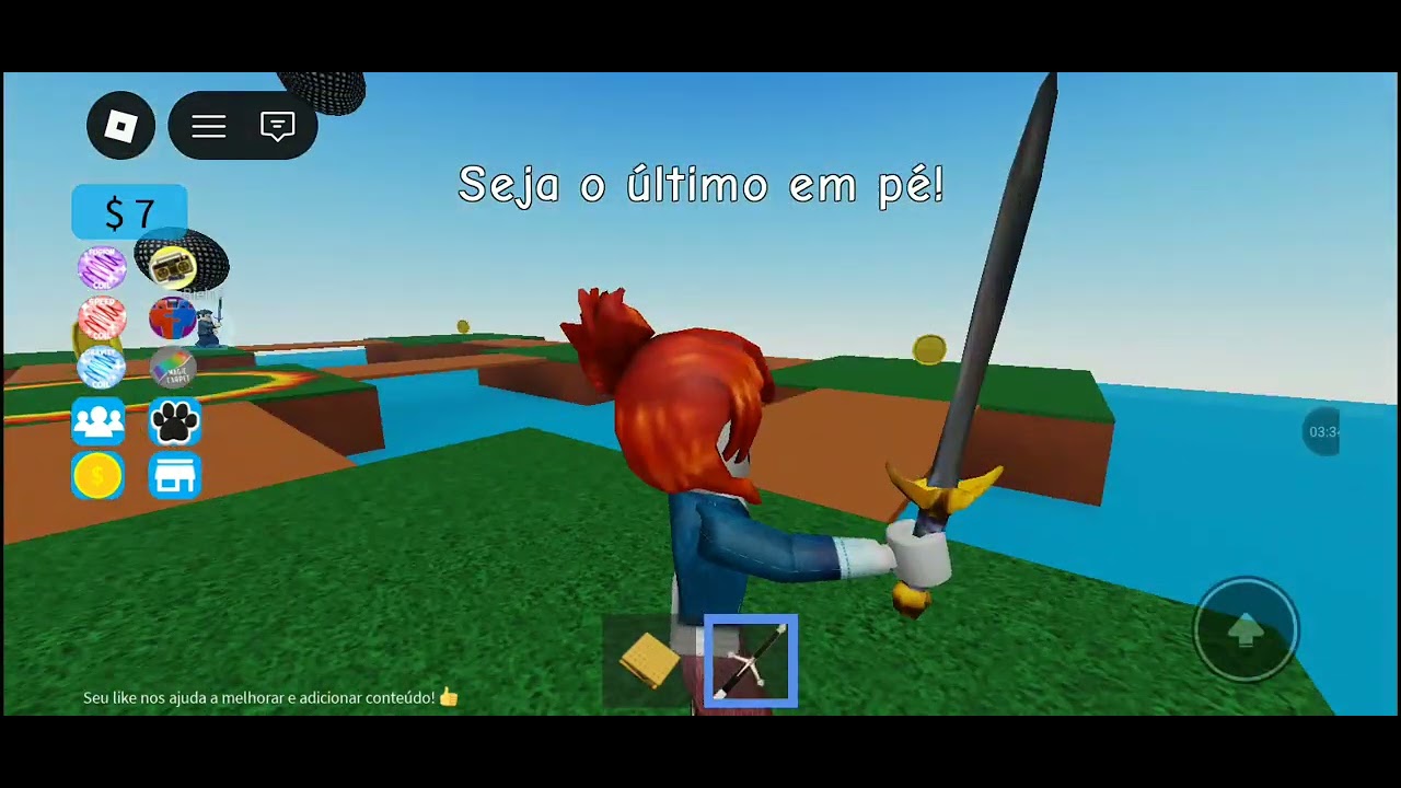 Jogando roblox Angelina gamer