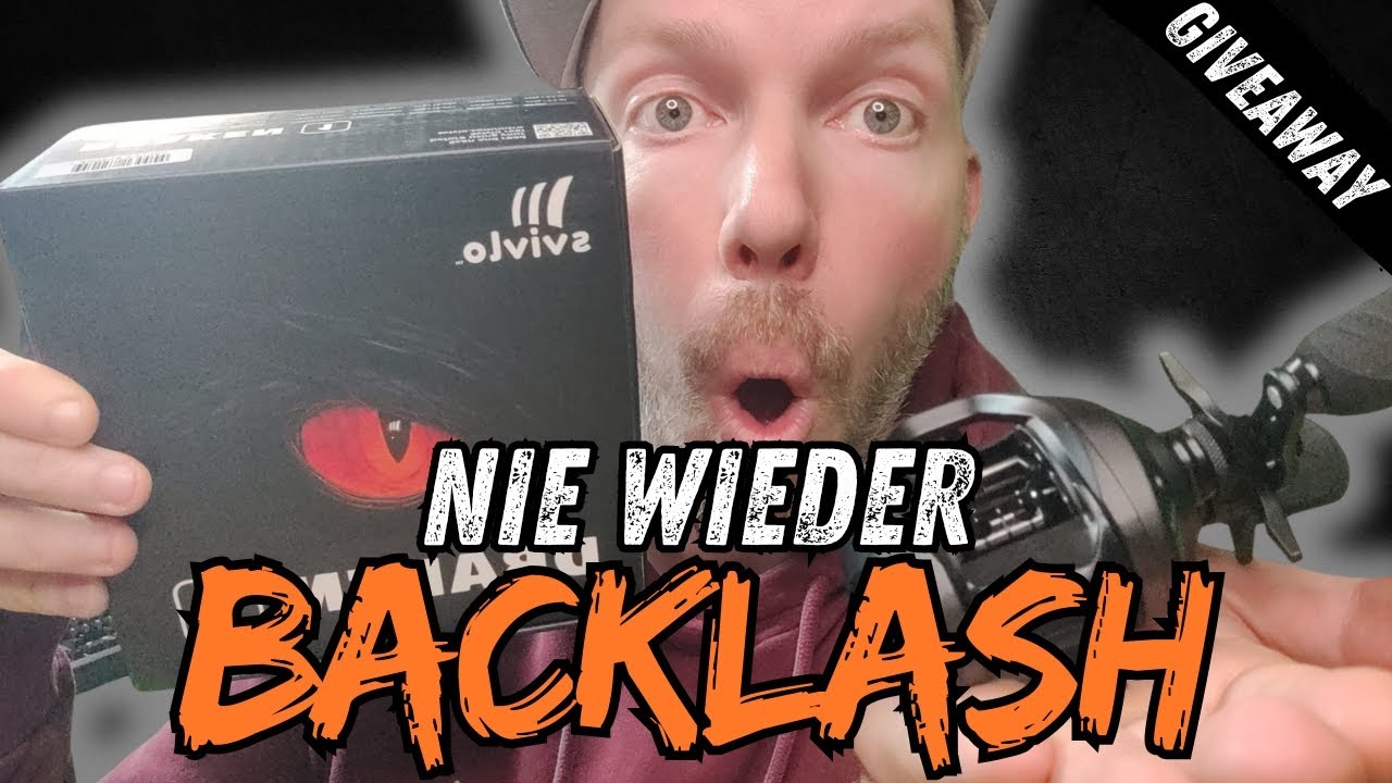 NIE wieder BACKLASH - SVIVLO Draken One Baitcaster - GIVEAWAY