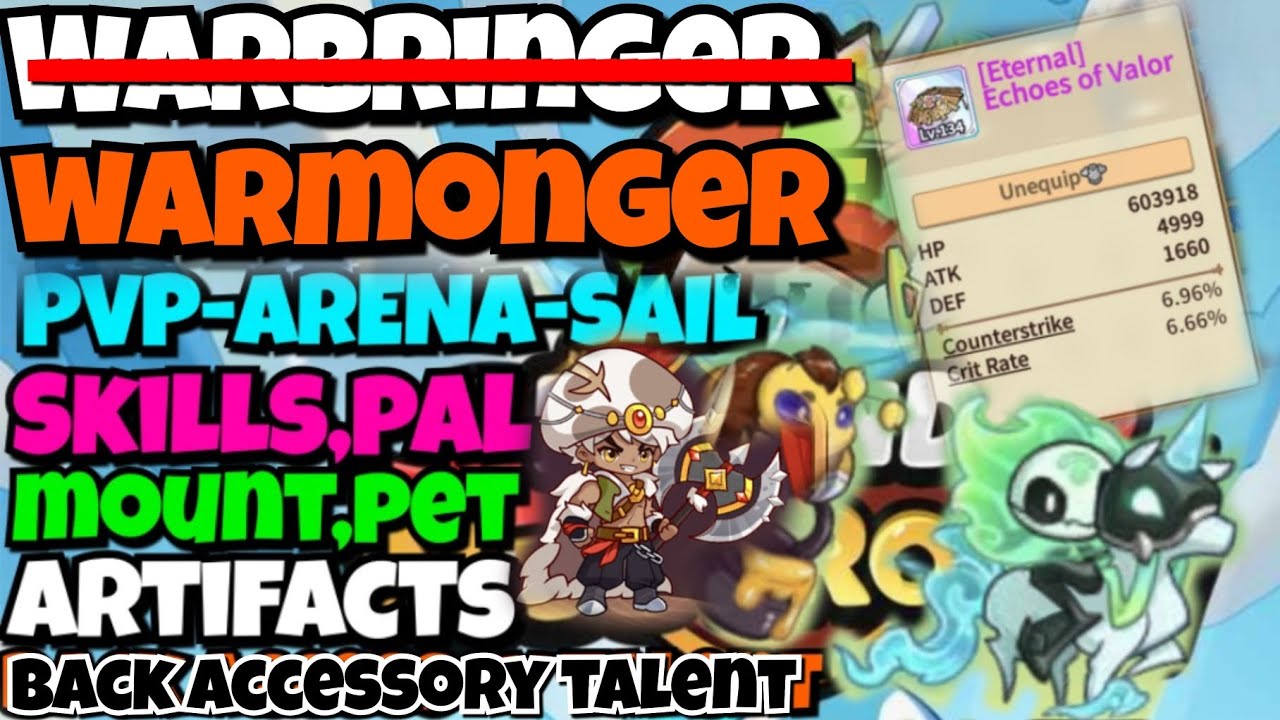 Warmonger not a Warbringer Build - Legend of Mushroom Rush Sea