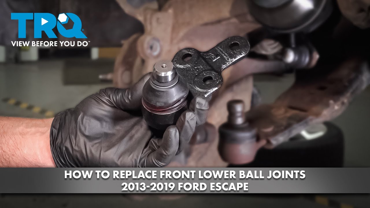 How to Replace Front Lower Ball Joints 2013-2019 Ford Escape