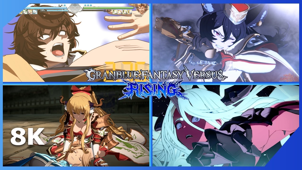 Granblue Fantasy Versus Rising All Characters Animations [Ilsa Included]