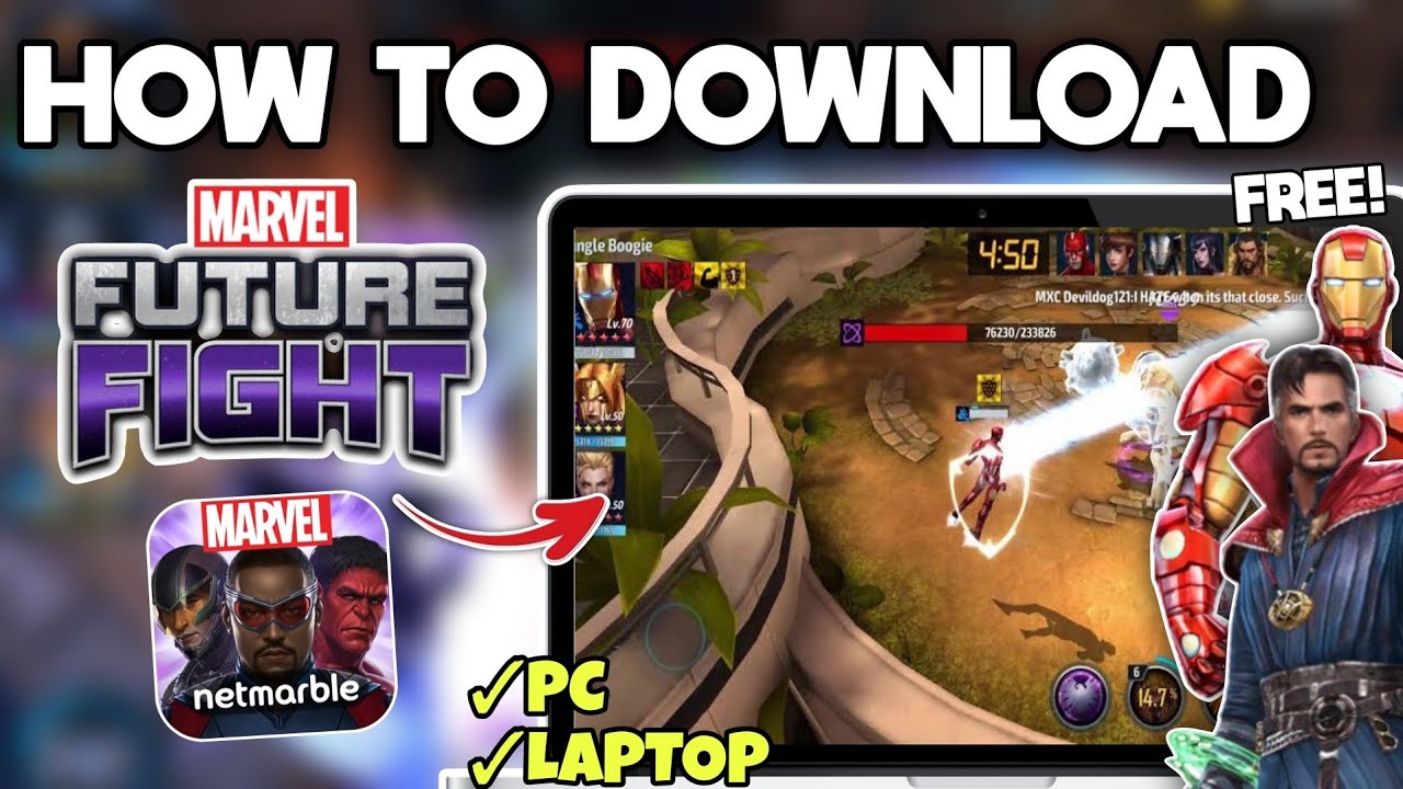 Как загрузить и играть в MARVEL FUTURE FIGHT на ПК или ноутбуке &mdash; простое пошаговое руководство