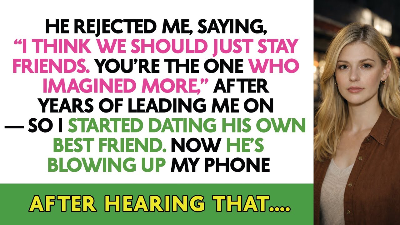 He Rejected Me, Saying, “I Think We Should Just Stay Friends. You’re The One Who Imagined More,”...