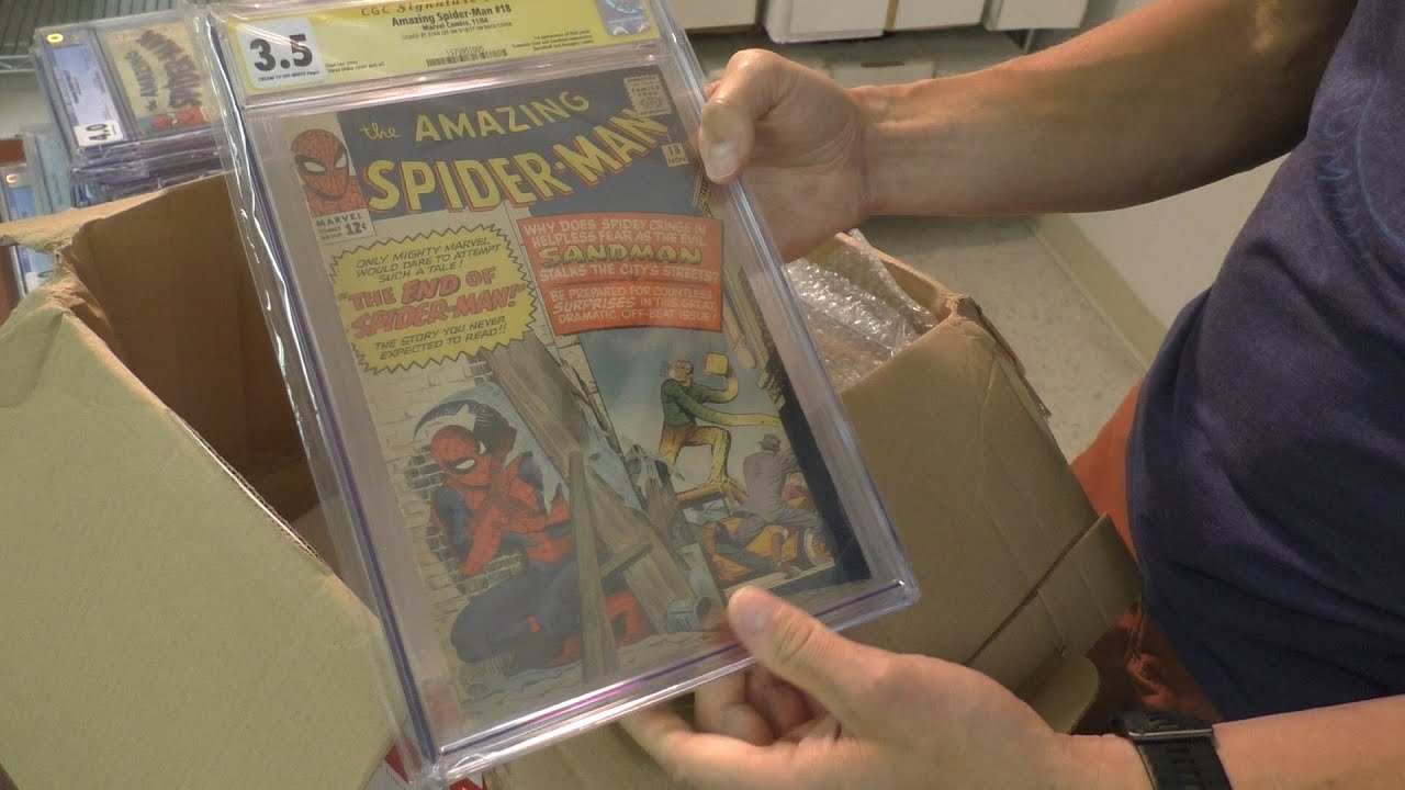 Unboxing $18K CGC Comic Book Collection from Germany Pt2 | SellMyComicBooks.com