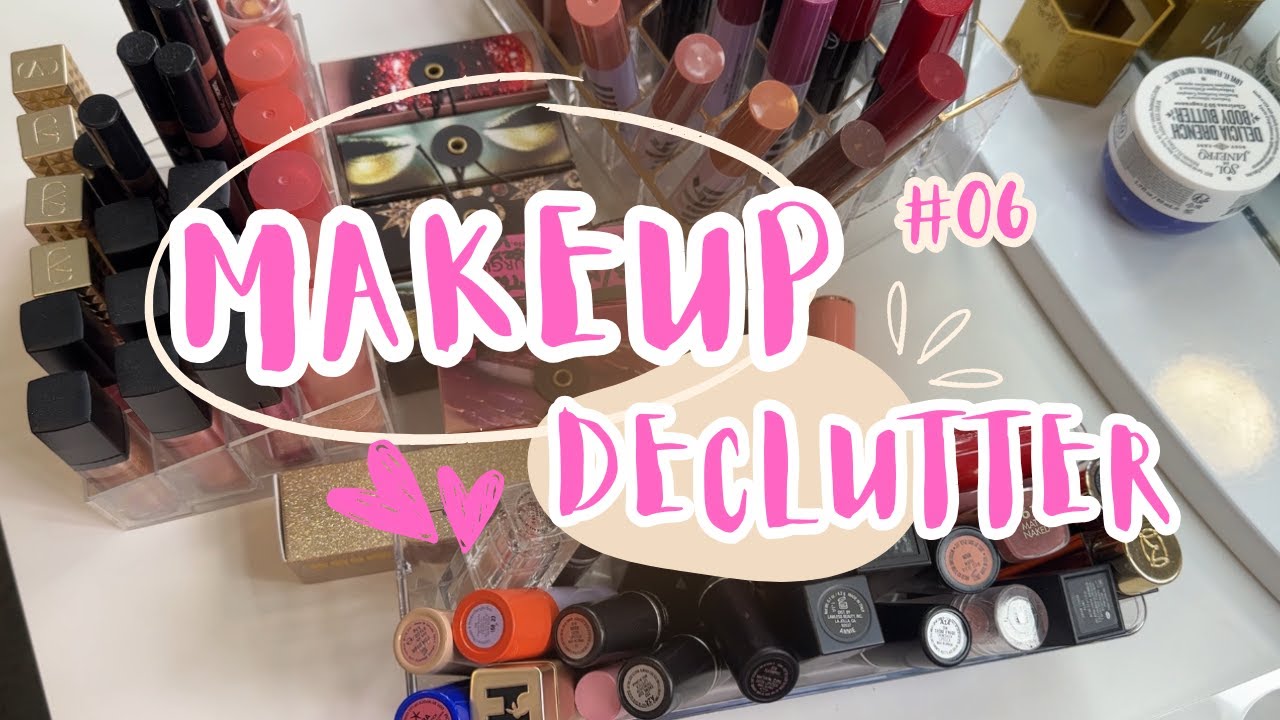 DECLUTTERING MY ENTIRE MAKEUP COLLECTION | I FINALLY FINISHED!