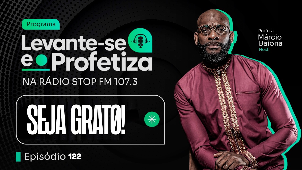 SEJA GRATO  | 10 FEV 2025 | COM PROFETA MÁRCIO BAIONA