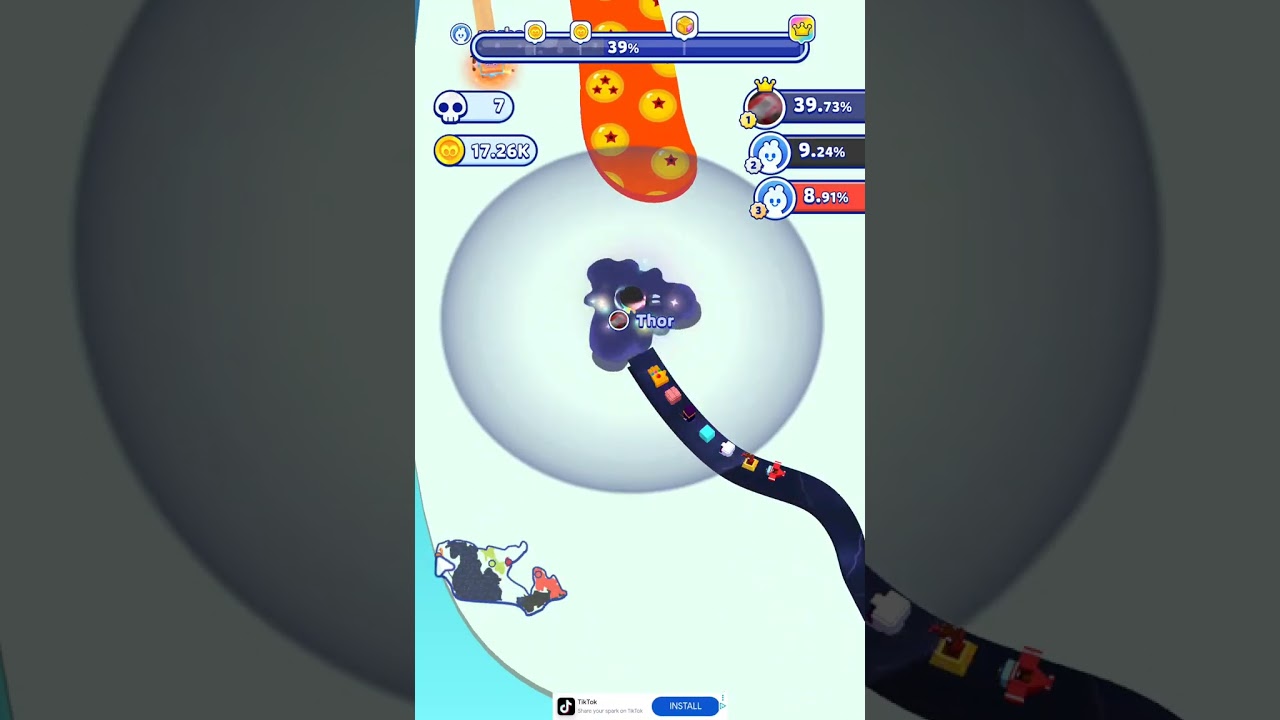 Playing paper.io by VooDoo (Final part)