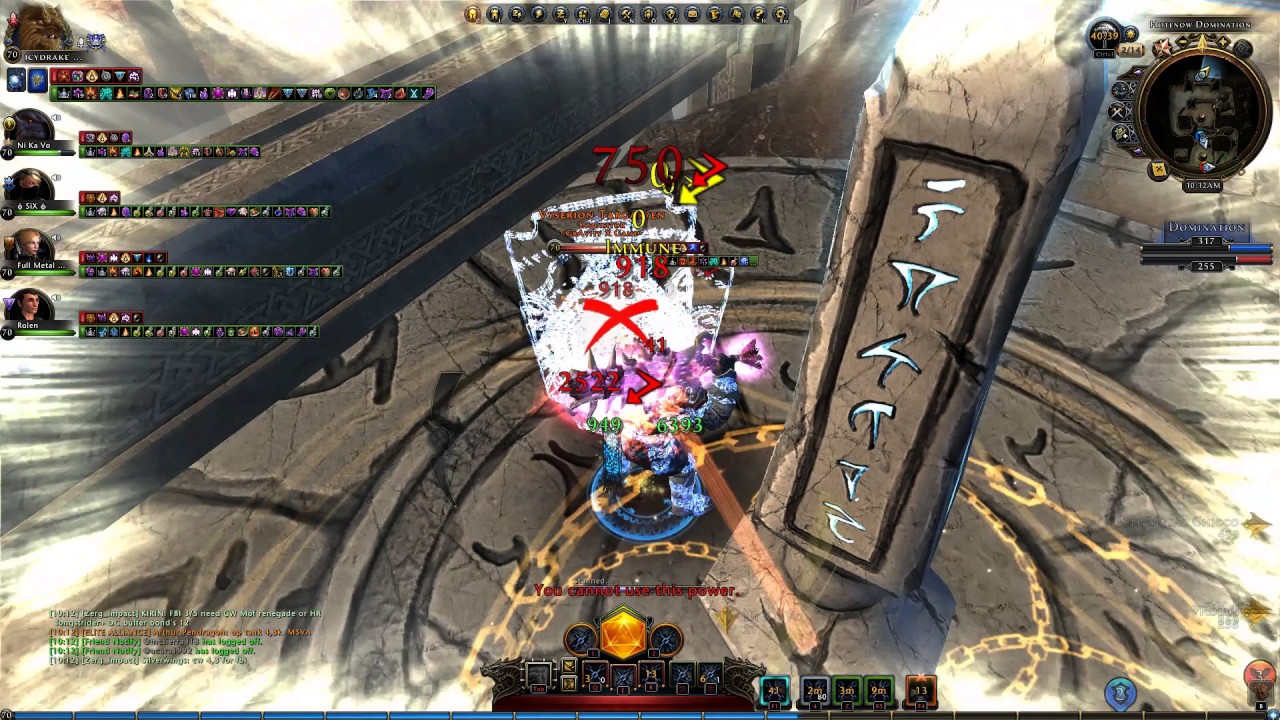Neverwinter Premade PvP - Synergy vs Gravity X