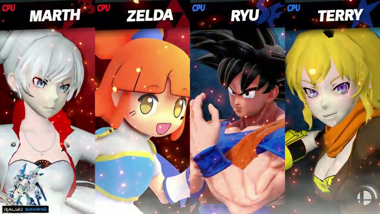 Weiss & Arle vs Goku & Yang