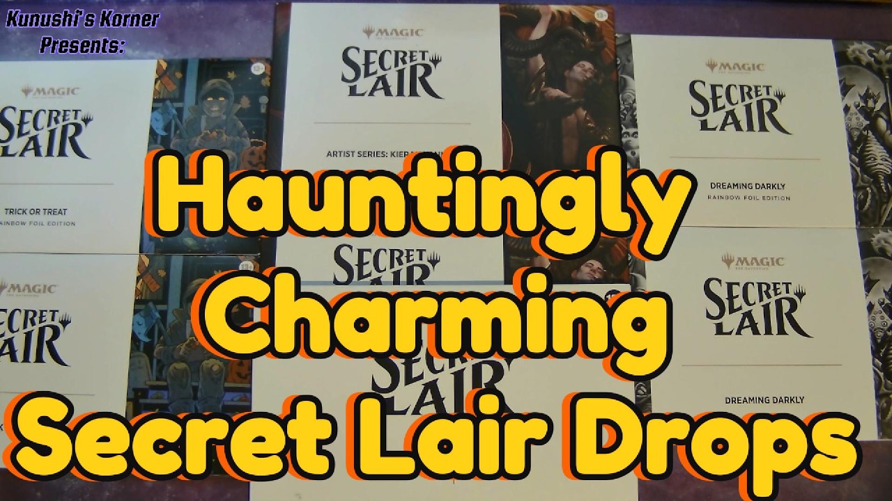 Secret Lair Spooky Artist Series Unsealing
